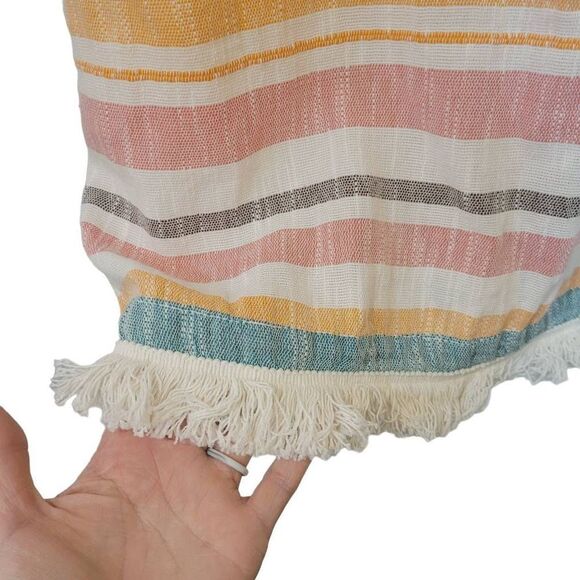 Chelsea & Theodore Women's Bohemian Multicolor Striped Dress Size 8 - Picture 6 of 9